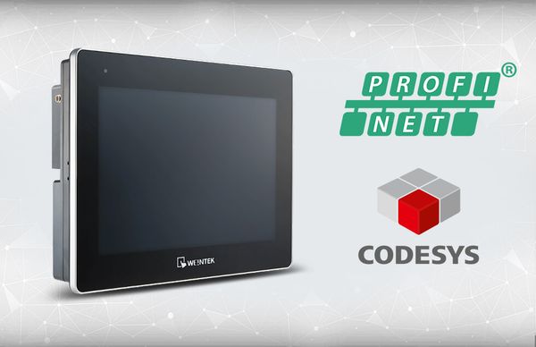 Weintek добавляет поддержку Profinet в платформу CODESYS Runtime