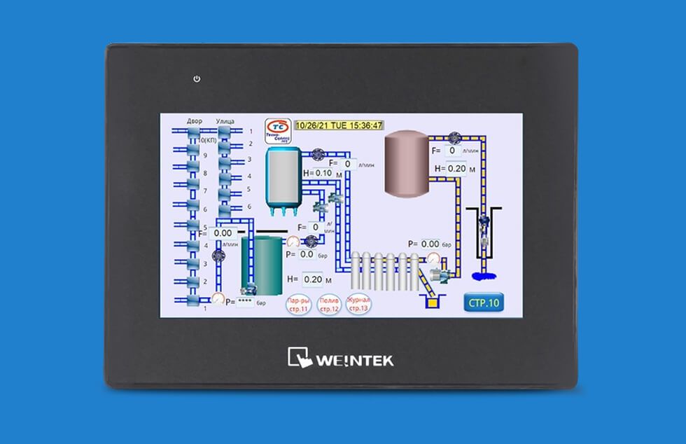 cMT2058XH (W): компактная Web-панель с поддержкой HTML5